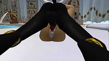 Lady Bastet Commands Her Servant Girl in Egyptian Furry Fantasy