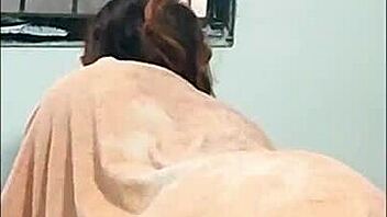 oops, caught stepsis masturbating her curvy body on hidden cam