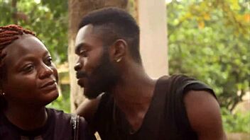 ebony wife fucked by muscular colleague as husband watches in africa