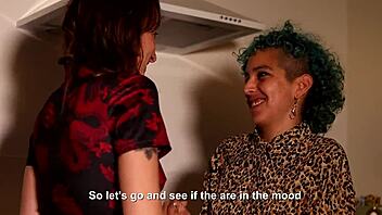 non monogamous dinner turns bisexual fffm foursome orgy wild
