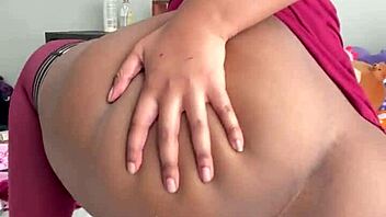 Sexy ebony babe rides cock to squirting orgasm