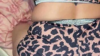 blue eyed milf sucks massive cock getting ready for hard pounding