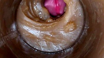 german homemade pussy filled precum vagina cam 4k close up
