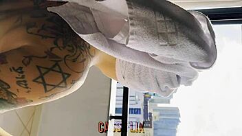 alone at home i called huge black cock stud for bareback pounding full vid on cassiflix