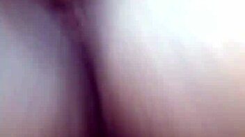 close-up cock sucking session captured on video