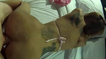 Thai Ladyboy Bunny Bent Over for Anal Pounding