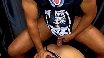 Halloween Monster Cock Party Hookup Tease