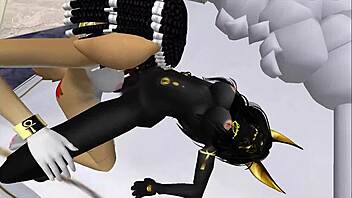 Lady Bastet Commands Her Servant Girl in Egyptian Furry Fantasy