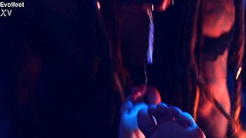 hey check out this femdom goddess demanding foot worship and toe sucking