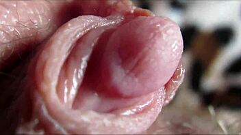 big clit throbs in intense closeup orgasm