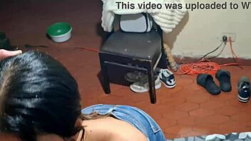 amateur colombian babe begs for hot cum facial after deepthroat tease 😘💦