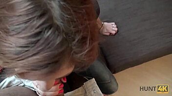 hunt4k. naughty jenifer red gets fucked hard for cash pov reality