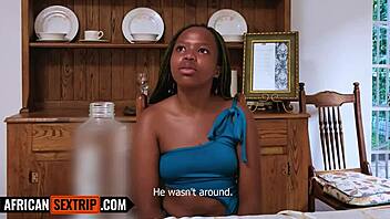 18yo Ebony Hottie Stripped And Pounded By BWC Tourist