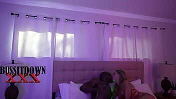 Latin wife karla devours montana's monster cock like a slut