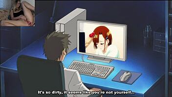 your huge cock throbs in anime ass hentai