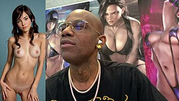 Cum slut deepthroats on train then rides dildo as chained nun!