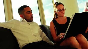 nerdy housewife melanie craves and sucks massive black cock obsession