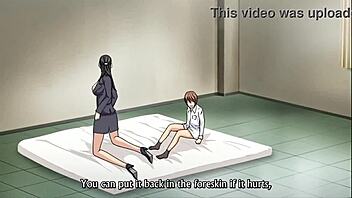 boy feels intense passion during steamy mature encounter