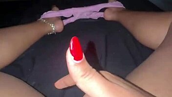 Colombian girl flashes huge puffy cameltoe pussy lips in tight shorts at dawn closeup