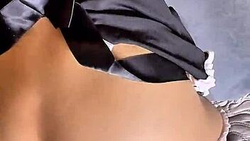 chilean amateur couple cleans then enjoys full anal passion in sheer