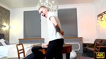 tutor4k milf in stockings fucked fast by horny student home