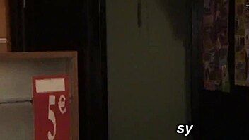 milf toys pussy in park then public cinema bukkake fun