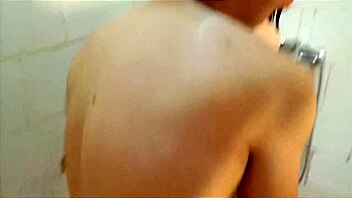 mature babe takes hard pounding in steamy shower