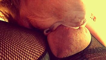 Granny Carmen Claus Sucks Classic Christmas Cock Deep!