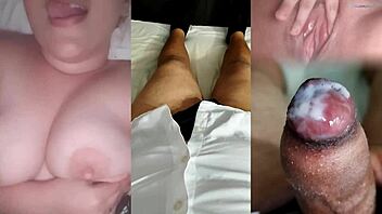 safada ex teases big tits till i cum hard