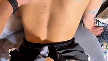 chilean amateur couple cleans then enjoys full anal passion in sheer