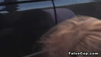 tattooed babe, wanna fuck me in this police car now?