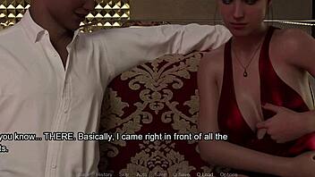 leo spies teacher kate masturbating loses virginity in hentai game