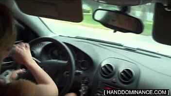 blondie strokes massive cock eagerly