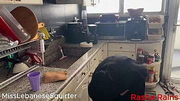 lebanese maid daddy's huge squirting fantasy come true now