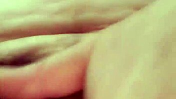 curvy wife teases seductively pre-shower bathroom glow