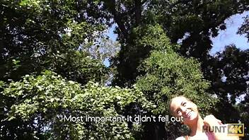 tiny teen butt in jeans traded for quick cash pickup