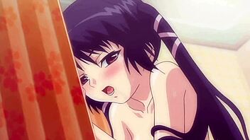 hentai couple casually tries anal together