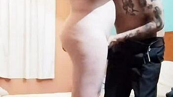 party slut sucked my cock then i fucked her hard all night