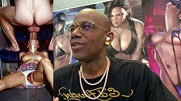 Cum slut deepthroats on train then rides dildo as chained nun!