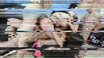 Laura Fiorentino's Ass Wrecked by Fuck Machine in 4on1 Fisting DAP