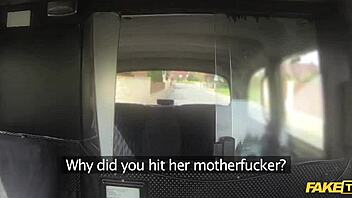 hey brunette fake taxi slut workouts hard on thick cock