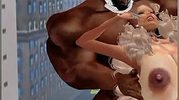 Hot French milf with huge tits milks my cock dry.