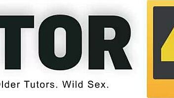 tutor4k milf in stockings fucked fast by horny student home