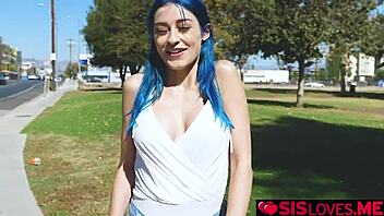 jewelz blu, vibrator buzzing your pussy in public, hold those moans till cum!