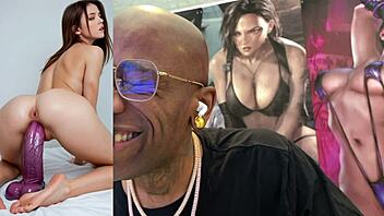 Cum slut deepthroats on train then rides dildo as chained nun!