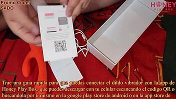 we drill our fat holes gaping wide with huge homemade toys from honey play box