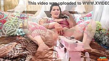 big tits milf angelina castro licks wet pussy party