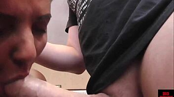 Busty Sienna Hudson Fishnets Milf Deepthroats Monster Cock