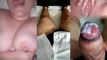 safada ex teases big tits till i cum hard