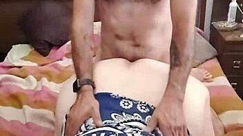 she fucks her man hard and swallows his thick cum